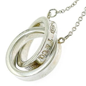 TIFFANY Co Silver Interlocking Circle Necklace